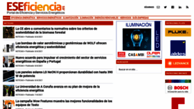 What Eseficiencia.es website looked like in 2021 (3 years ago)