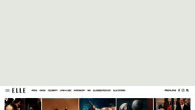 What Elle.cz website looked like in 2021 (4 years ago)