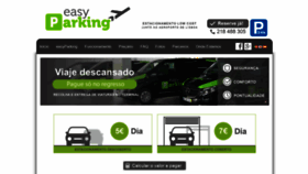 What Estacionamento-aeroporto.com website looked like in 2021 (3 years ago)