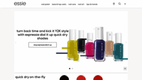 What Essie.ca website looked like in 2021 (3 years ago)