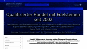 What Edelsteine-24.eu website looked like in 2021 (3 years ago)