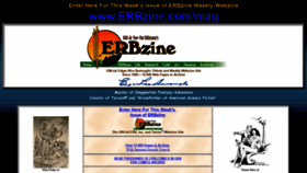 What Erbzine.com website looked like in 2021 (3 years ago)
