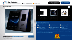 What Elixirelectronics.in website looked like in 2021 (4 years ago)