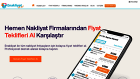 What Enakliyat.com.tr website looked like in 2021 (3 years ago)
