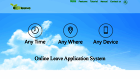 What Ecoleave.my website looked like in 2021 (3 years ago)