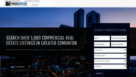 What Edmontoncommercial.com website looked like in 2021 (3 years ago)