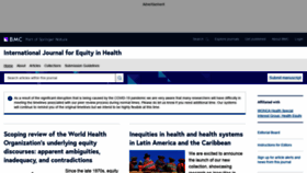 What Equityhealthj.com website looked like in 2021 (3 years ago)