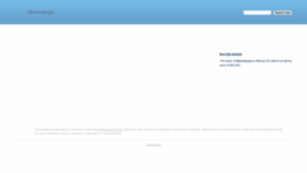 What Ekmoney.xyz website looked like in 2021 (3 years ago)