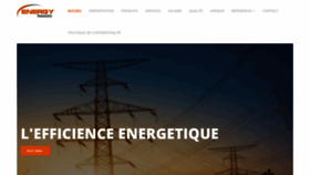 What Energytransfo.ma website looked like in 2021 (3 years ago)