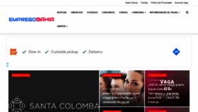 What Empregobahia.com website looked like in 2021 (3 years ago)
