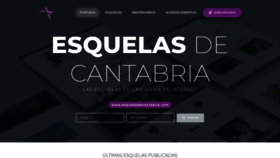 What Esquelasdecantabria.com website looked like in 2021 (3 years ago)