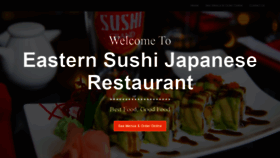 What Easternsushitogo.com website looked like in 2021 (4 years ago)