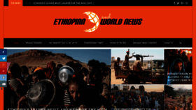 What Ethiopianandworldnews.com website looked like in 2021 (3 years ago)