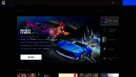 What Epicgames.com website looked like in 2021 (3 years ago)