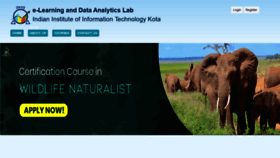 What Eldalab.in website looked like in 2021 (4 years ago)