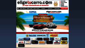 What Eligetucarro.com website looked like in 2021 (3 years ago)