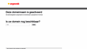 What Eindelijkglasvezel.nl website looked like in 2021 (3 years ago)