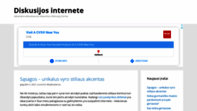 What Eforum.lt website looked like in 2021 (2 years ago)