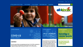 What Elbkinder-kitas.de website looked like in 2021 (3 years ago)