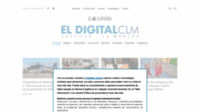 What Eldigitalcastillalamancha.es website looked like in 2021 (2 years ago)