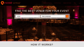 What Eventvenue.in website looked like in 2021 (2 years ago)