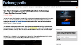 What Exchangepedia.com website looked like in 2021 (2 years ago)