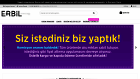 What Erbilayakkabi.com website looked like in 2021 (4 years ago)