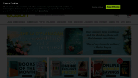 What Easons.com website looked like in 2021 (2 years ago)