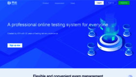 What Eztest.org website looked like in 2021 (2 years ago)
