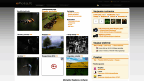 What Efoto.lt website looked like in 2021 (4 years ago)
