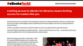 What Ebooksforall.org website looked like in 2021 (2 years ago)