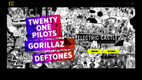 What Electriccastle.ro website looked like in 2021 (3 years ago)