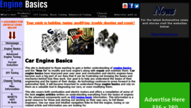 What Enginebasics.com website looked like in 2021 (2 years ago)