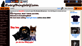 What Everythingwolf.com website looked like in 2021 (2 years ago)