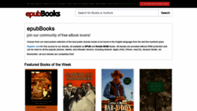 What Epubbooks.com website looked like in 2021 (2 years ago)