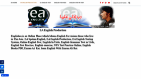 What Englishea.com website looked like in 2021 (2 years ago)