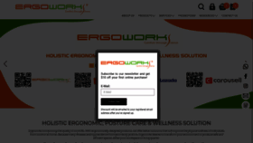 What Ergoworks.com.sg website looked like in 2021 (2 years ago)