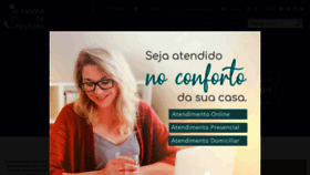 What Escoladepostura.com.br website looked like in 2021 (2 years ago)