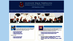What Ebookbou.edu.bd website looked like in 2021 (2 years ago)