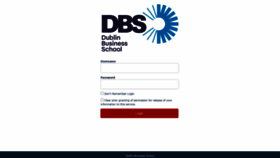 What Elearning.dbs.ie website looked like in 2021 (2 years ago)