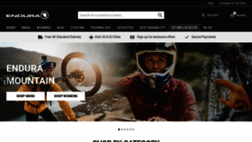 What Endurasport.com website looked like in 2021 (2 years ago)