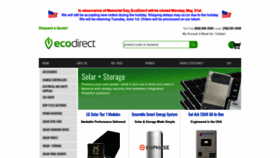 What Ecodirect.com website looked like in 2021 (2 years ago)