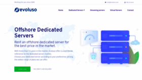 What Evoluso.com website looked like in 2021 (2 years ago)