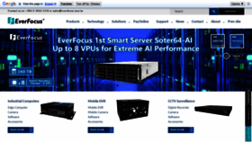 What Everfocus.com.tw website looked like in 2021 (4 years ago)
