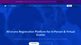 What Eventzilla.net website looked like in 2021 (2 years ago)