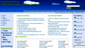 What Eternlive.com website looked like in 2011 (13 years ago)