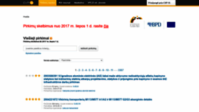What Eviesiejipirkimai.lt website looked like in 2021 (2 years ago)
