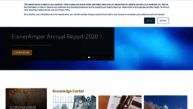 What Eisneramper.com website looked like in 2021 (2 years ago)