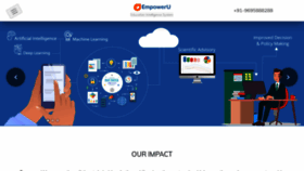 What Empoweru.in website looked like in 2021 (2 years ago)