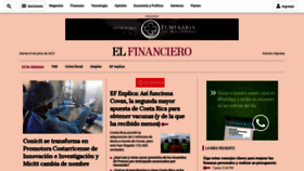 What Elfinancierocr.com website looked like in 2021 (2 years ago)